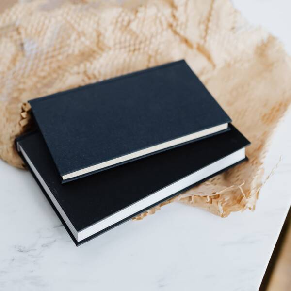 Leather diary
